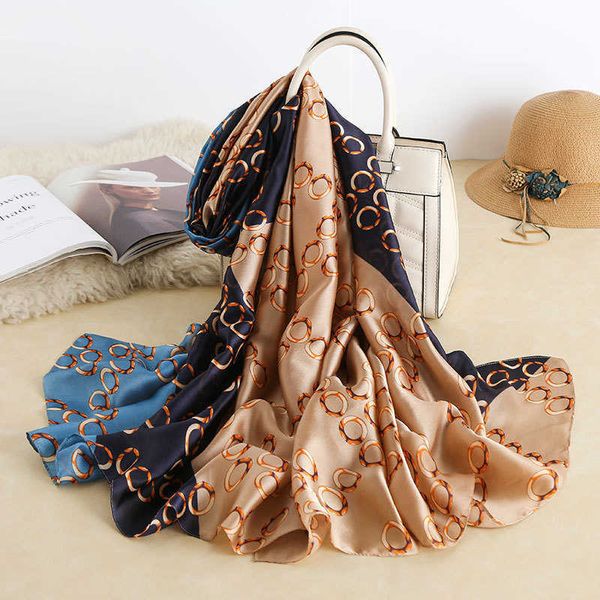 silk female imitation tourism shawl large summer sunscreen beach towel long silk scarf, Blue;gray
silk female imitation tourism shawl large summer sunscreen beach towel long silk scarf, Blue;gray