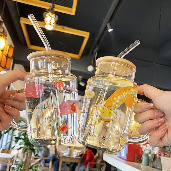 wine glasses cute fruit glass water bottle with straw wood lid milk juice cup breakfast home office strawberry cups
wine glasses cute fruit glass water bottle with straw wood lid milk juice cup breakfast home office strawberry cups