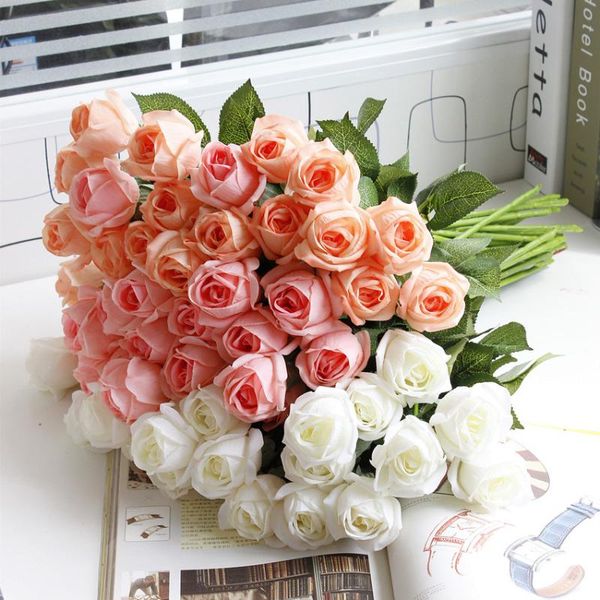 decorative flowers & wreaths 6pcs artificial large bud latex rose fake flower decor home ornament moisturizing feel roses wedding bouquet
decorative flowers & wreaths 6pcs artificial large bud latex rose fake flower decor home ornament moisturizing feel roses wedding bouquet