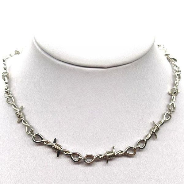 chokers small brambles choker necklace bracelet women hip-hop barbed chain style punk gothic wire thorns little gifts, Golden;silver
chokers small brambles choker necklace bracelet women hip-hop barbed chain style punk gothic wire thorns little gifts, Golden;silver