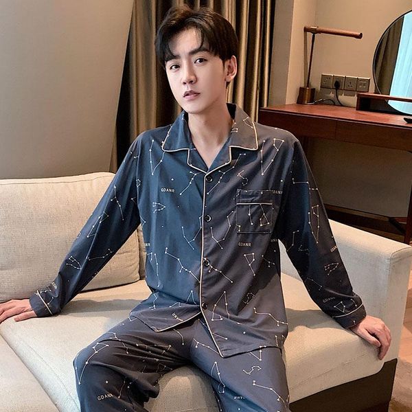 men's sleepwear pajama set autumn winter warm man pajamas lapel buttons long sleeve cotton pijama for men pant leisure, Black;brown
men's sleepwear pajama set autumn winter warm man pajamas lapel buttons long sleeve cotton pijama for men pant leisure, Black;brown