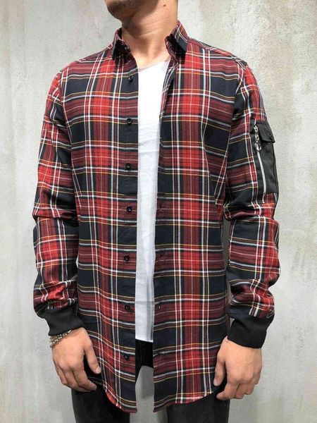 boutique fashion shirt 2021 plaid coat men's loose personalized arm zipper long sleeve, White;black
boutique fashion shirt 2021 plaid coat men's loose personalized arm zipper long sleeve, White;black