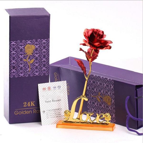 24k gold foil plated artificial flower for wedding decoration rose with box lovers valentine's day gift decorative flowers & wreaths
24k gold foil plated artificial flower for wedding decoration rose with box lovers valentine's day gift decorative flowers & wreaths