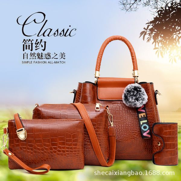 messenger bags messenger bagshandbag one style shoulder cross carrier mother crocodile pattern four piece women's bag
messenger bags messenger bagshandbag one style shoulder cross carrier mother crocodile pattern four piece women's bag