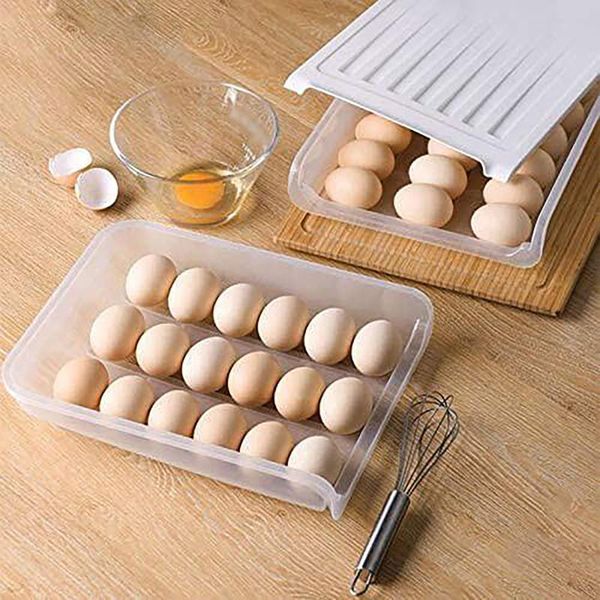 storage bottles & jars arrival automatic rolling eggs carton with lid can stack anti-collision box kitchen accessories
storage bottles & jars arrival automatic rolling eggs carton with lid can stack anti-collision box kitchen accessories