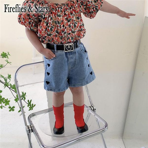 summer girls shorts baby mini jeans kids denim children bottoms streetwear fashion side heart embroidery 2 to 9 yrs, Black
summer girls shorts baby mini jeans kids denim children bottoms streetwear fashion side heart embroidery 2 to 9 yrs, Black