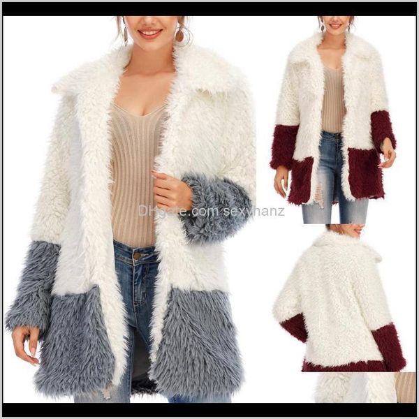 jackets coats clothing apparel drop delivery 2021 fashion patchwork warm plush jacket casual ladies faux fur cardigan coat female winter lon, Black;brown
jackets coats clothing apparel drop delivery 2021 fashion patchwork warm plush jacket casual ladies faux fur cardigan coat female winter lon, Black;brown