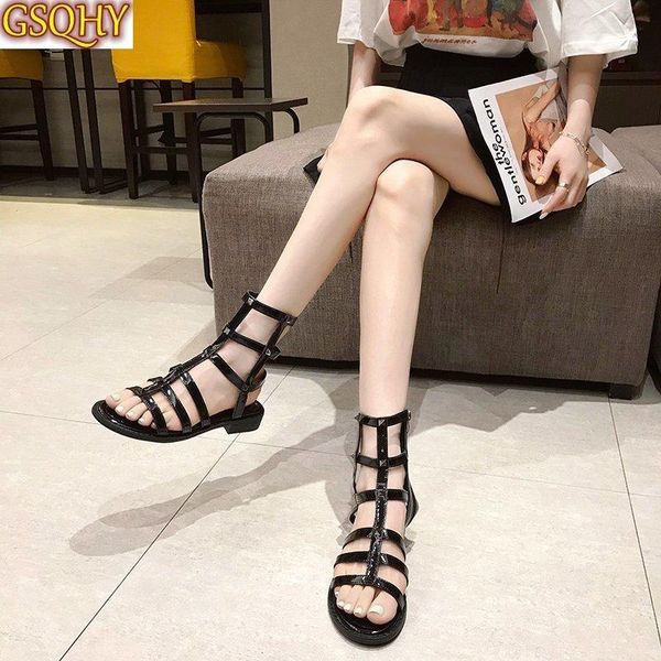 rivet hollow out gladiator sandals women 2021 rome style retro low heel shoes open toe ladies black patent motorcycle
rivet hollow out gladiator sandals women 2021 rome style retro low heel shoes open toe ladies black patent motorcycle