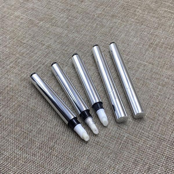 storage bottles & jars 3ml aluminium metal empty makeup eye gel pen, click press in silver color, for lip gloss fashion
storage bottles & jars 3ml aluminium metal empty makeup eye gel pen, click press in silver color, for lip gloss fashion