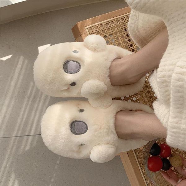 slippers winter women cute cartoon koala bear plush warm home indoor comfort shoes girls room soft furry slides, Black
slippers winter women cute cartoon koala bear plush warm home indoor comfort shoes girls room soft furry slides, Black