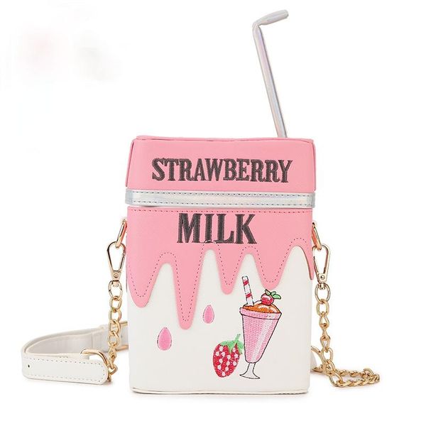 fashion designer strawberry milk box chain shoulder bag for women purses and handbags female crossbody cute pu leather evening bags
fashion designer strawberry milk box chain shoulder bag for women purses and handbags female crossbody cute pu leather evening bags