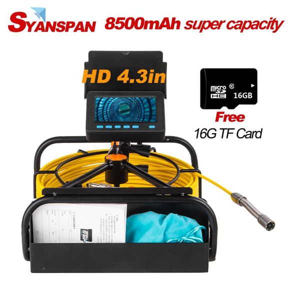 portable 8500mah capacity standable 16gb tf card dvr ip68 syanspan industrial drain sewer pipe inspection video camera endoscope ip cameras
portable 8500mah capacity standable 16gb tf card dvr ip68 syanspan industrial drain sewer pipe inspection video camera endoscope ip cameras