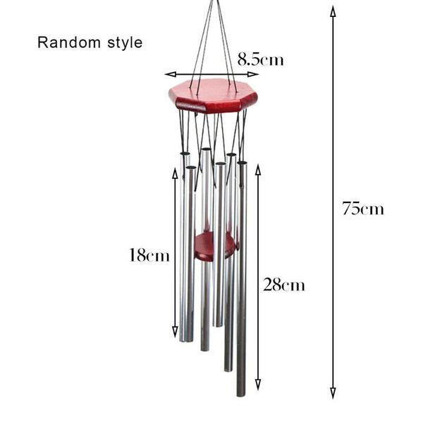 decorative objects & figurines metal wind chimes outdoor patio porch tone 75cm decoration
decorative objects & figurines metal wind chimes outdoor patio porch tone 75cm decoration