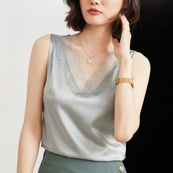 women's tanks & camis summer mulberry silk women's suspenders v-neck models 7lyd, White
women's tanks & camis summer mulberry silk women's suspenders v-neck models 7lyd, White