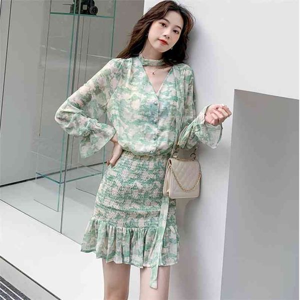 sweet floral print summer dress women long sleeve chiffon boho beach robe femme vestido de mujer sukienka 210514, Black;gray
sweet floral print summer dress women long sleeve chiffon boho beach robe femme vestido de mujer sukienka 210514, Black;gray