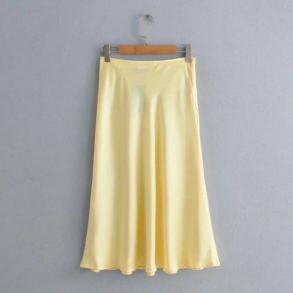 skirts fashion high waist satin womens vintage yellow pleated skirt streetwear korean summer casual boho midi 2021, Black
skirts fashion high waist satin womens vintage yellow pleated skirt streetwear korean summer casual boho midi 2021, Black