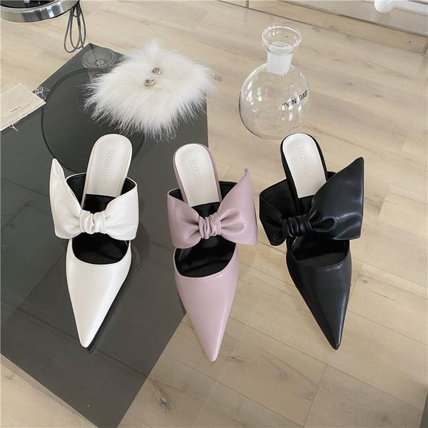 cover toe shoes low slippers casual slides slipers women female mule butterfly-knot luxury 2021 summer mules fashion hoof heels, Black
cover toe shoes low slippers casual slides slipers women female mule butterfly-knot luxury 2021 summer mules fashion hoof heels, Black