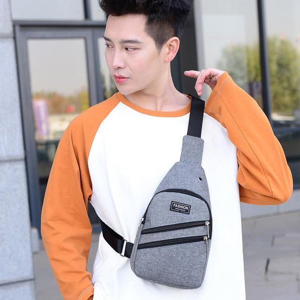 backpack men's chest han edition nylon fabric bag 2021 male package leisure small bag, single shoulder
backpack men's chest han edition nylon fabric bag 2021 male package leisure small bag, single shoulder