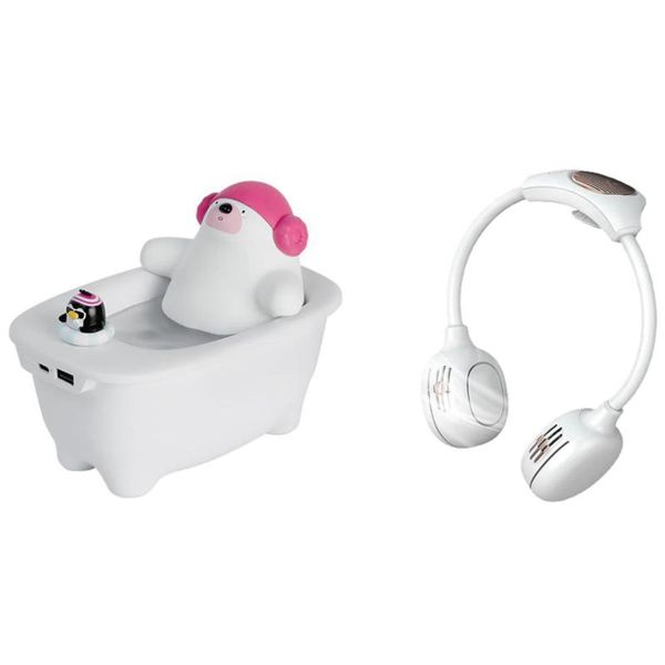 humidifiers 550ml air humidifier usb bear shaped essential oil aroma diffuser & hanging neck fan,lazy fan white
humidifiers 550ml air humidifier usb bear shaped essential oil aroma diffuser & hanging neck fan,lazy fan white