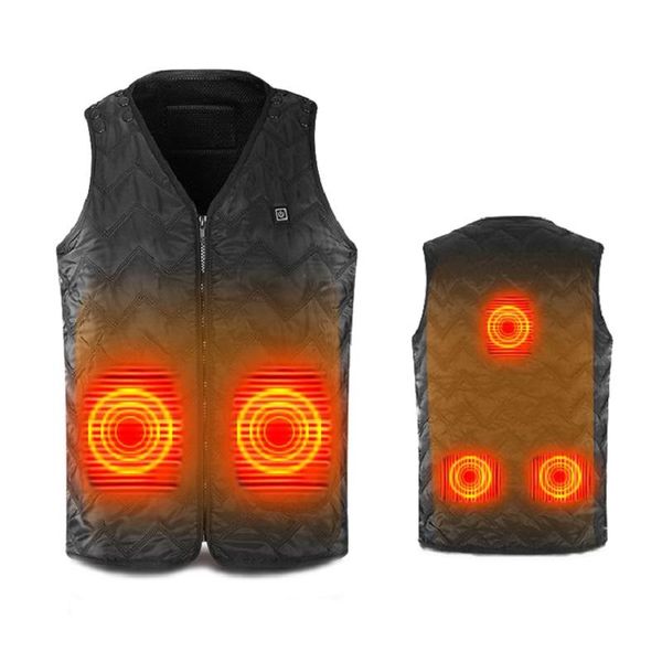 men's vests 2 pieces 80% waterproof outdoor usb infrared heating vest jacket soft winter electric clothing fishing hiking, Black;white
men's vests 2 pieces 80% waterproof outdoor usb infrared heating vest jacket soft winter electric clothing fishing hiking, Black;white