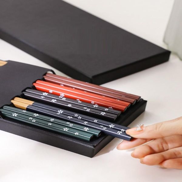 pairs japanese style chopsticks printed bamboo ecological handmade wood sushi anti-slip
pairs japanese style chopsticks printed bamboo ecological handmade wood sushi anti-slip