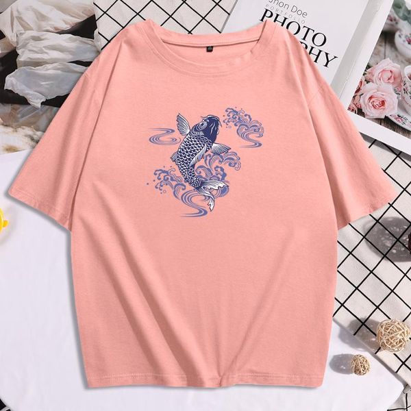 women's t-shirt cyprinus carpio haemaerus koi printing women t shirt short sleeve fashion style large size tees shirts, White
women's t-shirt cyprinus carpio haemaerus koi printing women t shirt short sleeve fashion style large size tees shirts, White