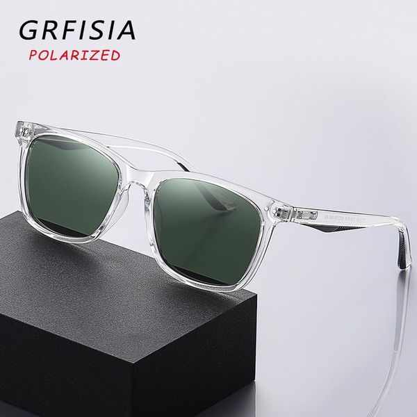 sunglasses grfisia fashion square polarized men women lightweight tr90 eyeglasses frame sun glasses driving travel goggles c11, White;black
sunglasses grfisia fashion square polarized men women lightweight tr90 eyeglasses frame sun glasses driving travel goggles c11, White;black