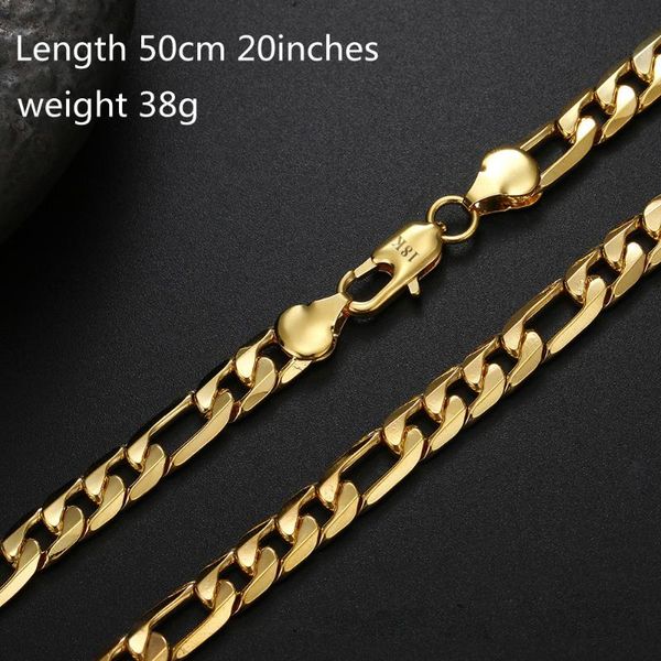 chains 18k gold necklaces 20 inches classic 8mm sideways chain necklace for men fashion jewelrys gifts wedding party, Silver
chains 18k gold necklaces 20 inches classic 8mm sideways chain necklace for men fashion jewelrys gifts wedding party, Silver