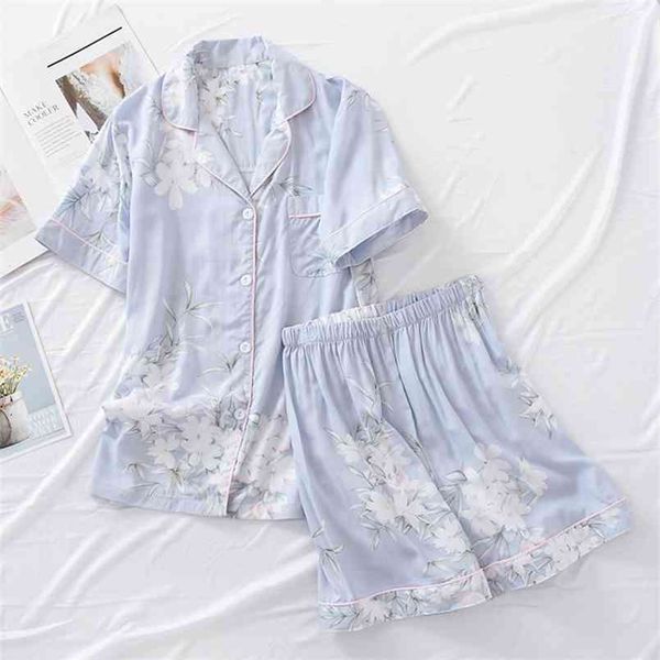 summer ladies pajamas suit viscose buckle comfortable man-made cotton short-sleeved shorts two-piece home service set women 210809, Black;red
summer ladies pajamas suit viscose buckle comfortable man-made cotton short-sleeved shorts two-piece home service set women 210809, Black;red
