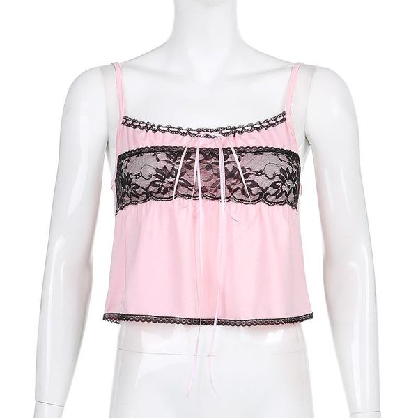 women's tanks & camis lace pink y2k aesthetic 90s sleeveless crop women tie up frill ruffles cami tees ladies streetwear summer, White
women's tanks & camis lace pink y2k aesthetic 90s sleeveless crop women tie up frill ruffles cami tees ladies streetwear summer, White