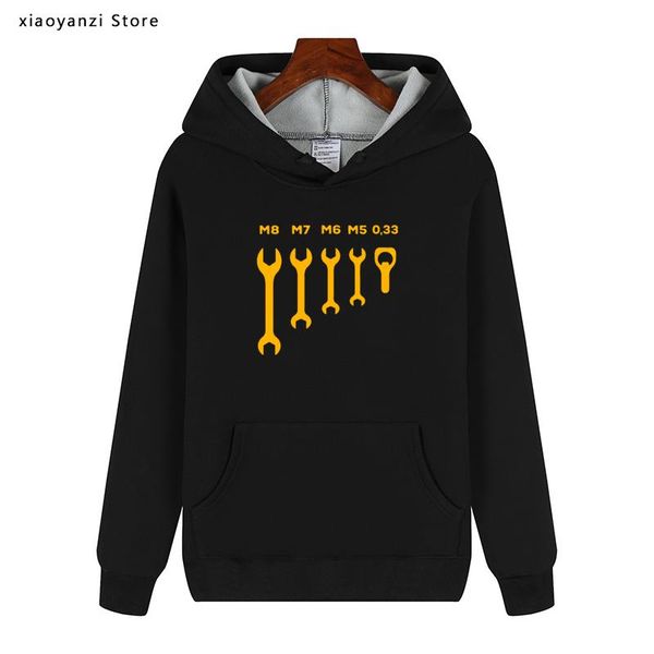 men's hoodies & sweatshirts funny wrench jaw spanner beer car mechanic gift design fleece cotton fitness pullovers, Black
men's hoodies & sweatshirts funny wrench jaw spanner beer car mechanic gift design fleece cotton fitness pullovers, Black