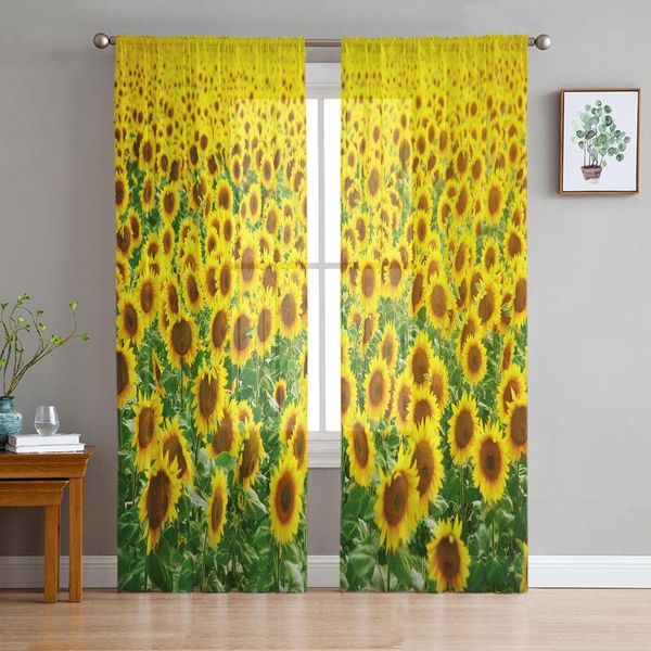 curtain & drapes yellow sunflower farmland plant modern tulle curtains for living room bedroom home kitchen window sheer
curtain & drapes yellow sunflower farmland plant modern tulle curtains for living room bedroom home kitchen window sheer