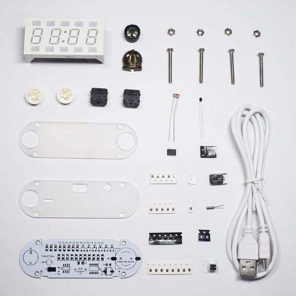 other clocks & accessories digital diy tube alarm clock kit date countdown temperature 12/24h c/f display 264d
other clocks & accessories digital diy tube alarm clock kit date countdown temperature 12/24h c/f display 264d