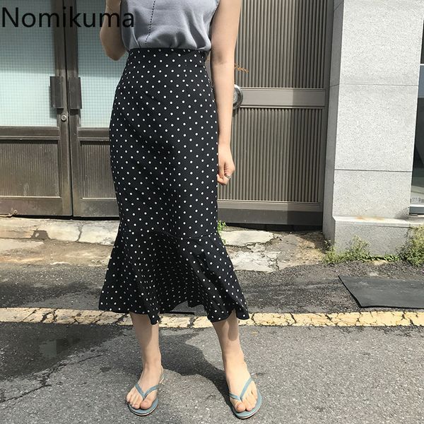 nomikuma arrival ruffle high waist skirt women vintage fashion dot mid calf skirts female korean style faldas mujer 3c286 210514, Black
nomikuma arrival ruffle high waist skirt women vintage fashion dot mid calf skirts female korean style faldas mujer 3c286 210514, Black