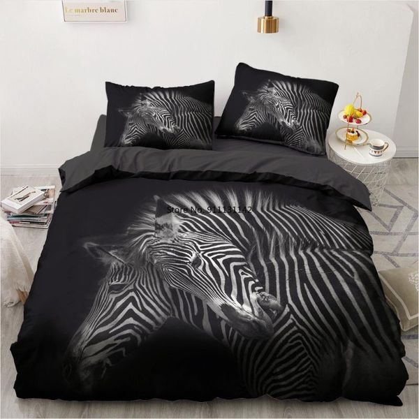 bedding sets 3d black duvet quilt cover set comforter bed linen pillowcase king 220x230cm size animal zebra design printed
bedding sets 3d black duvet quilt cover set comforter bed linen pillowcase king 220x230cm size animal zebra design printed