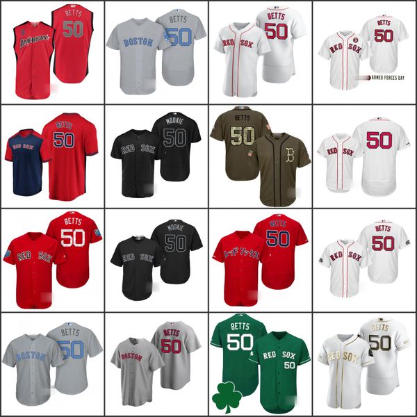 boston red sox gray 50 mookie betts men women youth jersey, Black;red
boston red sox gray 50 mookie betts men women youth jersey, Black;red