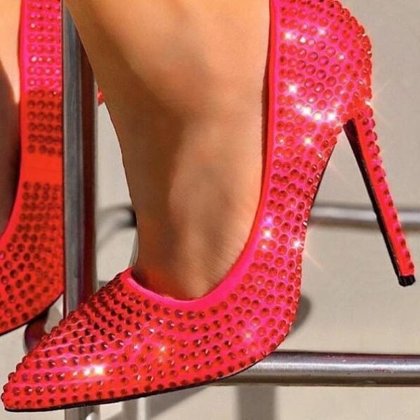 dress shoes fuchsia crystal wedding bride pointed toe glitter rhinestone 12cm stiletto heel pumps for women drop ship, Black
dress shoes fuchsia crystal wedding bride pointed toe glitter rhinestone 12cm stiletto heel pumps for women drop ship, Black