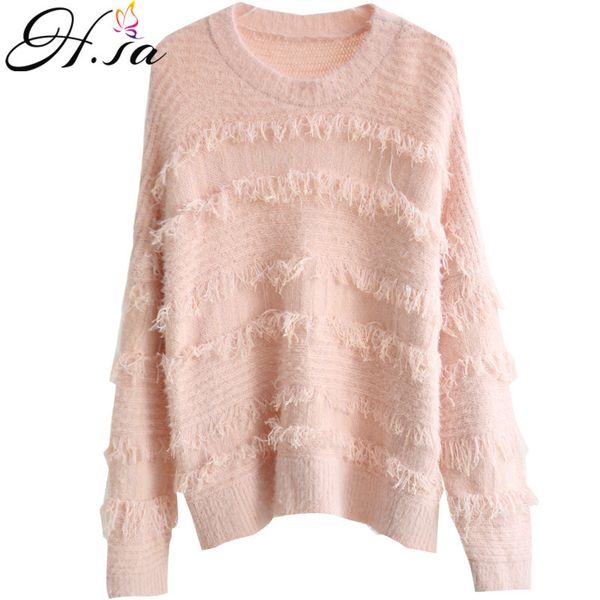 h.sa winter clothes women tassel and pullovers long sleeve oversized knit cute kawaii sweater jumpers pull 210417, White;black
h.sa winter clothes women tassel and pullovers long sleeve oversized knit cute kawaii sweater jumpers pull 210417, White;black
