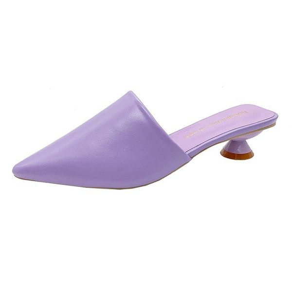 spring baotou women's slippers pure color simple fashion elegant belt with novelty outdoor mature 2021, Black
spring baotou women's slippers pure color simple fashion elegant belt with novelty outdoor mature 2021, Black
