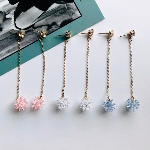 dangle & chandelier beautiful fantastic 8cm chain long earrings cubic zirconia ball shining romantic drop earring party jewelry, Silver
dangle & chandelier beautiful fantastic 8cm chain long earrings cubic zirconia ball shining romantic drop earring party jewelry, Silver