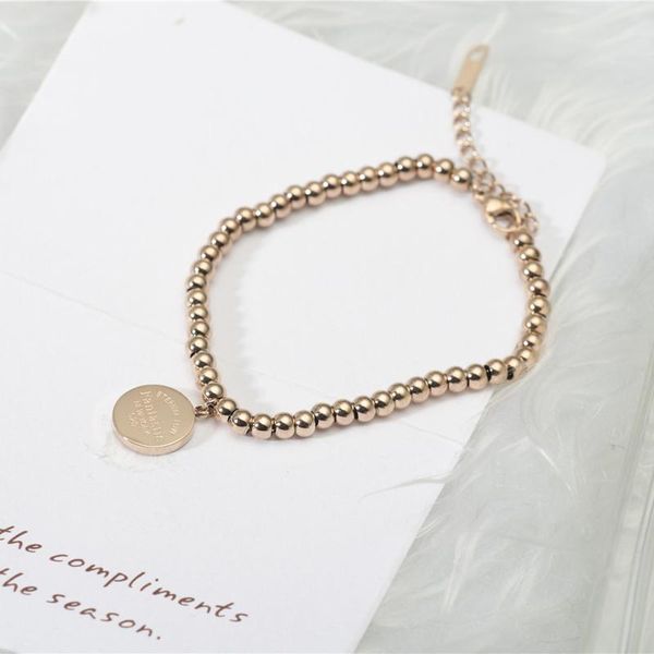 japanese-korean temperament bracelet round- women's titanium steel roses accessories charm bracelets, Golden;silver
japanese-korean temperament bracelet round- women's titanium steel roses accessories charm bracelets, Golden;silver