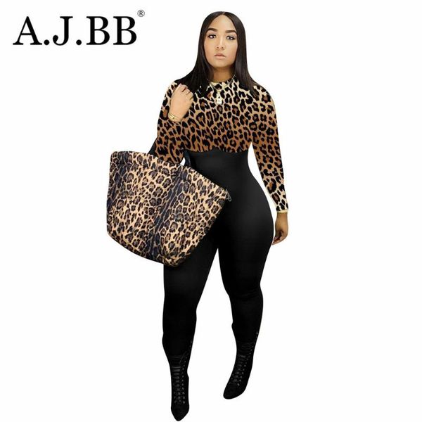 women's jumpsuits & rompers europe's leopard print slim fit jumpers fashion o-neck long sleeve t-shirt pants, Black;white
women's jumpsuits & rompers europe's leopard print slim fit jumpers fashion o-neck long sleeve t-shirt pants, Black;white
