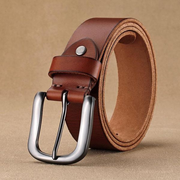 belts genuine leather belt alloy buckle cowhide high-quality men's casual business jeans formal fitting designer 2021, Black;brown
belts genuine leather belt alloy buckle cowhide high-quality men's casual business jeans formal fitting designer 2021, Black;brown