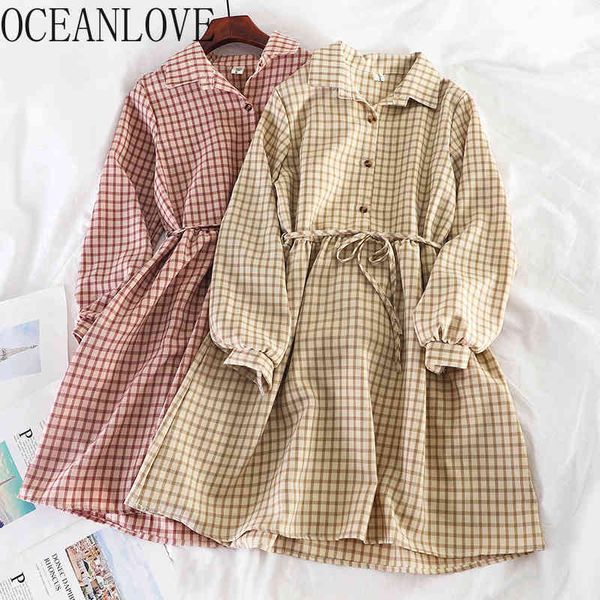 autumn plaid vestidos vintage korean fashion mini dresses long sleeve elegant sweet dress women robes 17547 210415, Black;gray
autumn plaid vestidos vintage korean fashion mini dresses long sleeve elegant sweet dress women robes 17547 210415, Black;gray
