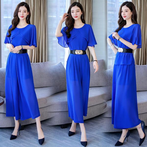 solid color trousers sets 2021 summer 2 pieces women short sleeve chiffon shirt blouse and wide leg pants suits two piece dress, White
solid color trousers sets 2021 summer 2 pieces women short sleeve chiffon shirt blouse and wide leg pants suits two piece dress, White