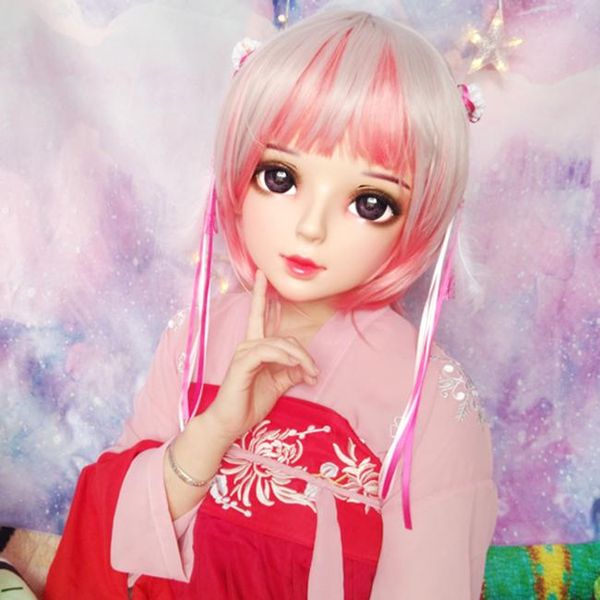 party masks (shi-07)female sweet girl resin half head kigurumi bjd mask cosplay japanese anime role lolita crossdress doll
party masks (shi-07)female sweet girl resin half head kigurumi bjd mask cosplay japanese anime role lolita crossdress doll