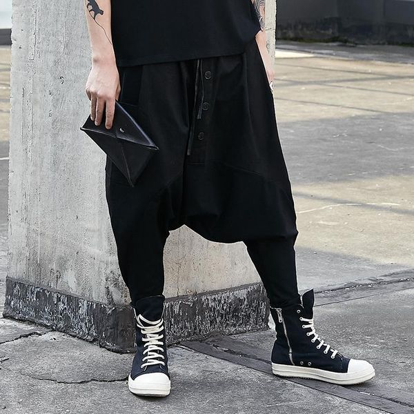 men's nine split pants spring and autumn trend harun men loose yamamoto black hanging crotch
men's nine split pants spring and autumn trend harun men loose yamamoto black hanging crotch