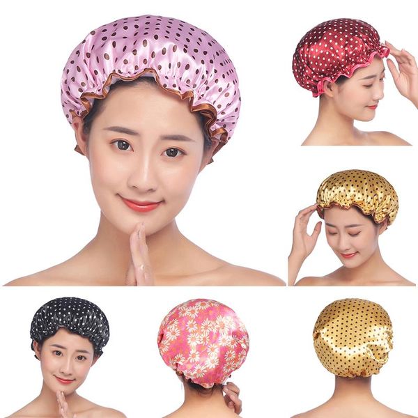 shower caps cute thickening ladies cap colorful double-layer environmental protection printing satin waterproof shampoo
shower caps cute thickening ladies cap colorful double-layer environmental protection printing satin waterproof shampoo