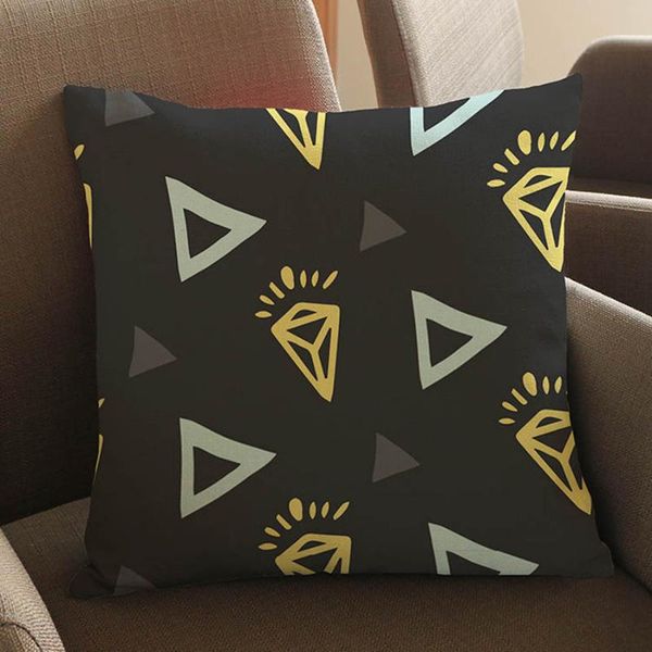 cushion/decorative pillow black yellow triangular diamond geometric cotton linen cushion pillowcase home decoration car sofa th
cushion/decorative pillow black yellow triangular diamond geometric cotton linen cushion pillowcase home decoration car sofa th