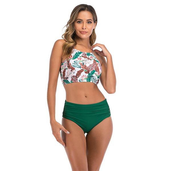 women's swimwear summer plus size bikini set women floral print bandage push up padded swimsuit retro high waist beachwear suit, White;black
women's swimwear summer plus size bikini set women floral print bandage push up padded swimsuit retro high waist beachwear suit, White;black